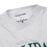ホリデーエッセンシャルハーフTシャツ_White Mealnge