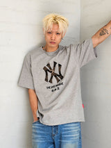 VENTIQUE NV カモエンブロイダリーtシャツ3カラー