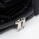 Knotted Micro Padding Bag (Glossy-Black)