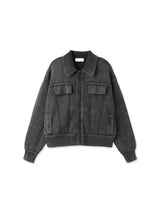 エンミックトラッカーワッシュドカーディガン 2C
