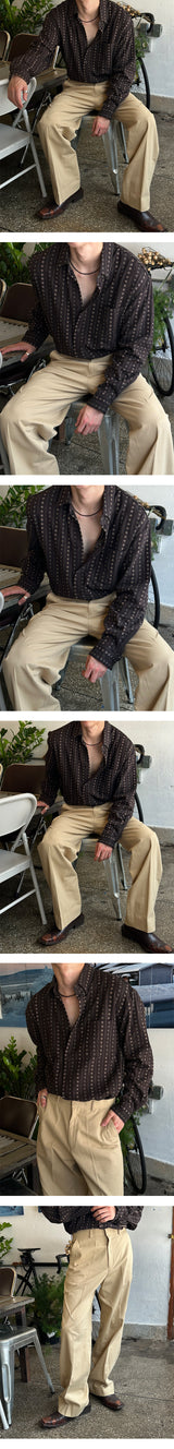 [UNISEX] Ethnic pattern shirts