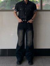 Kunade Non-Fade Denim Short Sleeve Shirt
