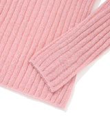 Women’s Turtleneck Knit Light Pink