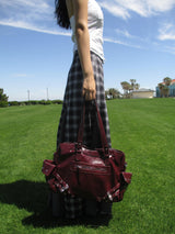 glossy stud 2way bag
