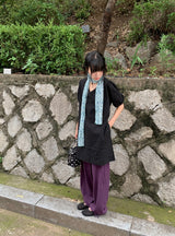 Rooney Linen String Wide Harem Pants