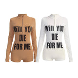 SEXXDEVIL "WILL YOU DIE FOR ME" ロンパー