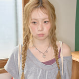 star mix necklace silver