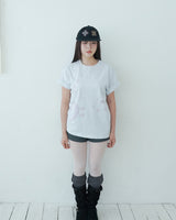 ドレミTシャツ / white melange