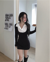promise halter collar shirt layered ops