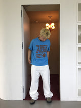 原宿 セミクロップド ショートスリーブ Tシャツ (3c)