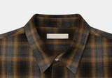 Landy 3172 Natural AVE Crop Check Long Sleeve Shirt