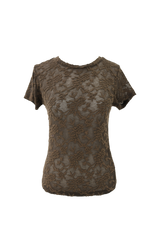 Flower lace T (4color)