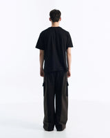 BASIC LOGO HALF T (Black, White) 