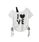 Jett Love Graphic Strap Tee