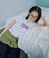 STRAWBERRY LOGO CROP T SHIRT
