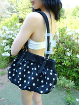 dot ribbon bag