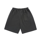 24FW アップサイドダウンベーシックロゴショートパンツ チャコール
