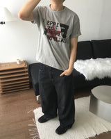 リックス クロップ プリンテッド ショートスリーブ Tシャツ