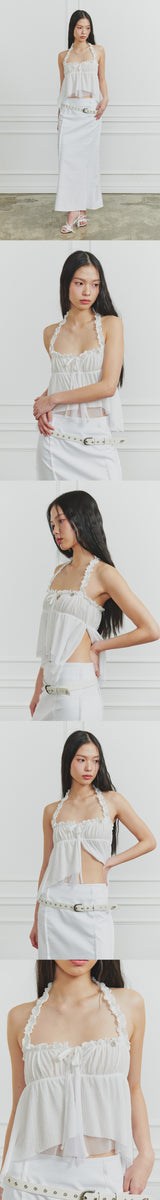 DARLING TOP white
