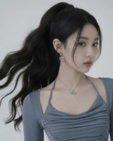 [NMIXX Sullyoon Necklace] メルティングハートカラーボーンネックレス