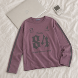 Graphic Long Sleeve Stand 84 Street Long Sleeve T-shirt (3 colors)