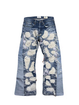 STUD FLOWER DENIM