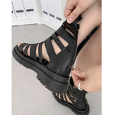 アンクルクラシックサンダル (BLACK)