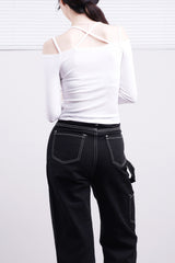 Colin Choker Off Shoulder T-Shirt