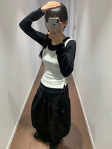 スリットボタンアップノースリーブ(3color)