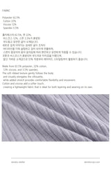 Lavender Sleeve Cardigan Two-Piece Long-Sleeve Top