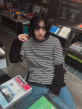 OddスプライトレイヤードTシャツ