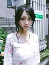 VINTAGE ROSE 3/4 T-SHIRT IVORY
