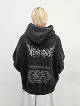 VENTIQUE ピグメントワールドツアーフーディー 3colors