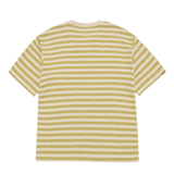 25SS STRIPE LOGO PRINT SHORT SLEEVE T-SHIRT OLIVE