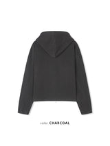 Venis Pigment Cropped Zip Hoodie