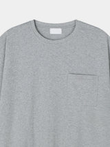 ASCLO ポケットクロップ半袖Tシャツ (3color)