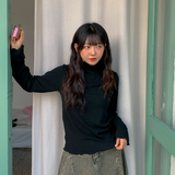 ラブミウェーブハーフタートルネックTシャツ