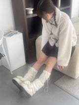 リボンフリースブーツ