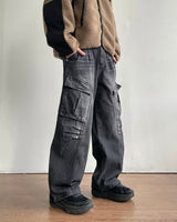 Peace Cargo Denim Pants
