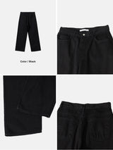 デザインバイバーキーマキシデニムパンツ