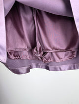 SATIN PEARL MINI SKIRT (3C)