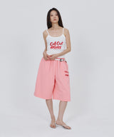 CONY CALL OUT BABY SWEAT SHORTS / PINK