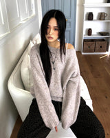 Deyu Round-Neck Loose Knit