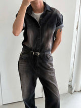 Cool ever oil washing western shirts(2color)