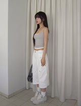 [U-BASIC] Pori Cover-Up Ribbed Layer Sleeveless
