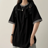 セリーヌカラーボクシーフィット半袖Tシャツ