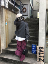 コーデュロイピンタックカーゴパンツ (3color)