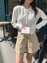[MADE] Dears Cotton Pintuck Shorts