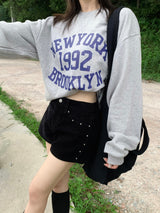 Stud Point Corduroy Short Pants (3c)