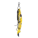 bandana gemstone keyring